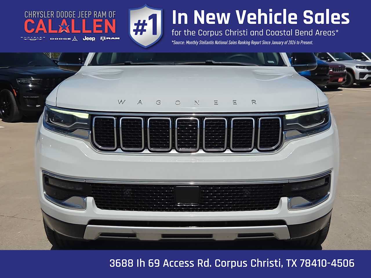 Certified 2024 Jeep Wagoneer Series II w/ Flexible Seating Group RWD image 14