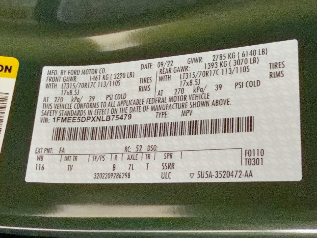 Used 2022 Ford Bronco Wildtrak AWD/4WD image 32