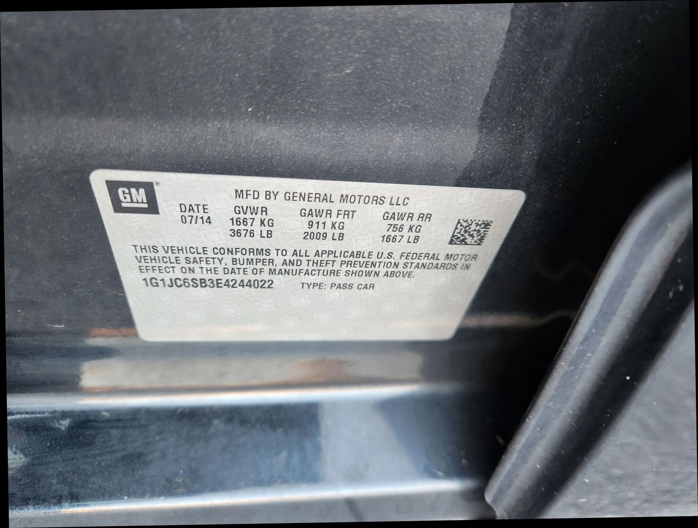 Used 2014 Chevrolet Sonic LT image 33