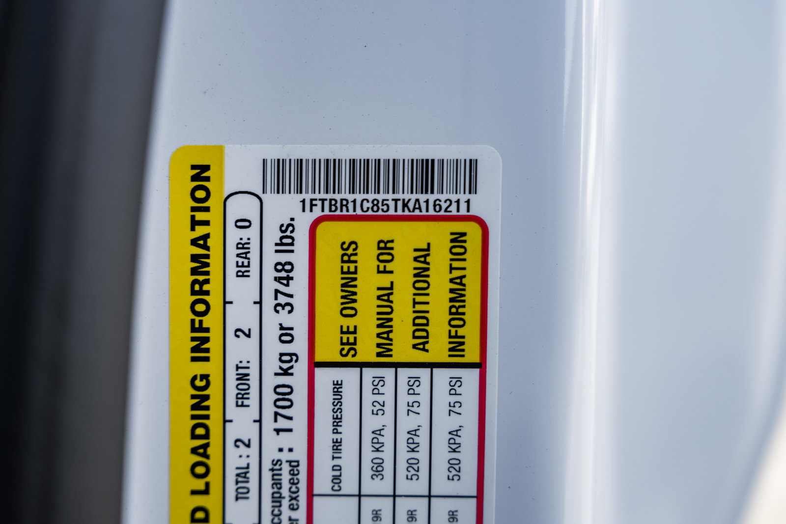 New 2026 Ford Transit 250 148 Medium Roof w/ Load Area Protection Package image 33