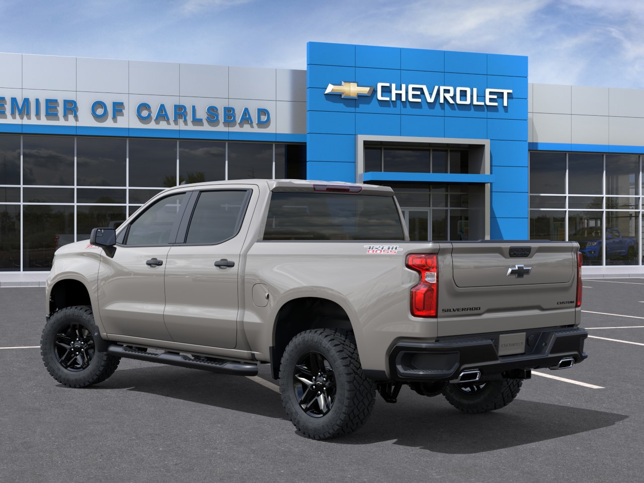 New 2026 Chevrolet Silverado 1500 Custom Trail Boss w/ LPO, Dark Essentials Package AWD/4WD image 3