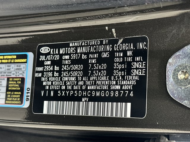 Used 2021 Kia Telluride SX w/ Nightfall Edition Package AWD/4WD image 39