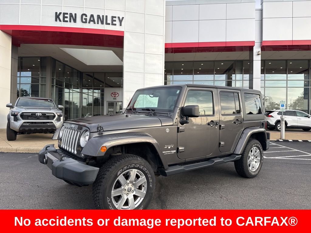 Used 2018 Jeep Wrangler Unlimited Sahara image 1
