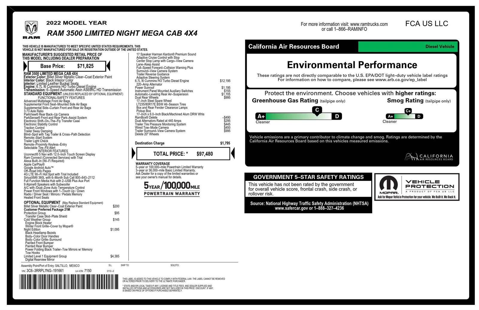 Certified 2022 RAM 3500 Limited image 29