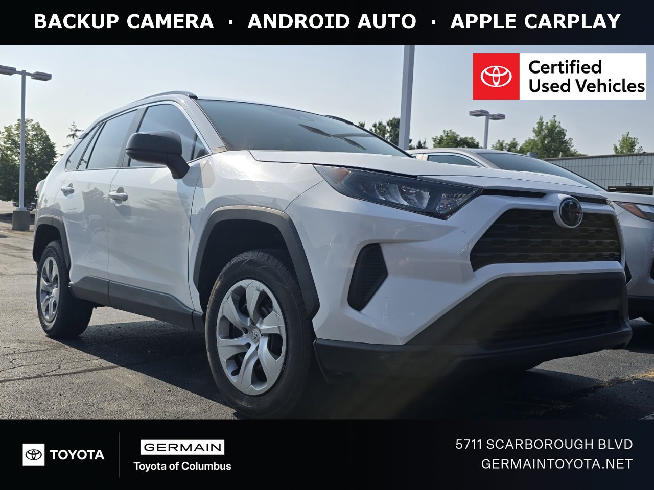 Certified 2021 Toyota RAV4 LE
