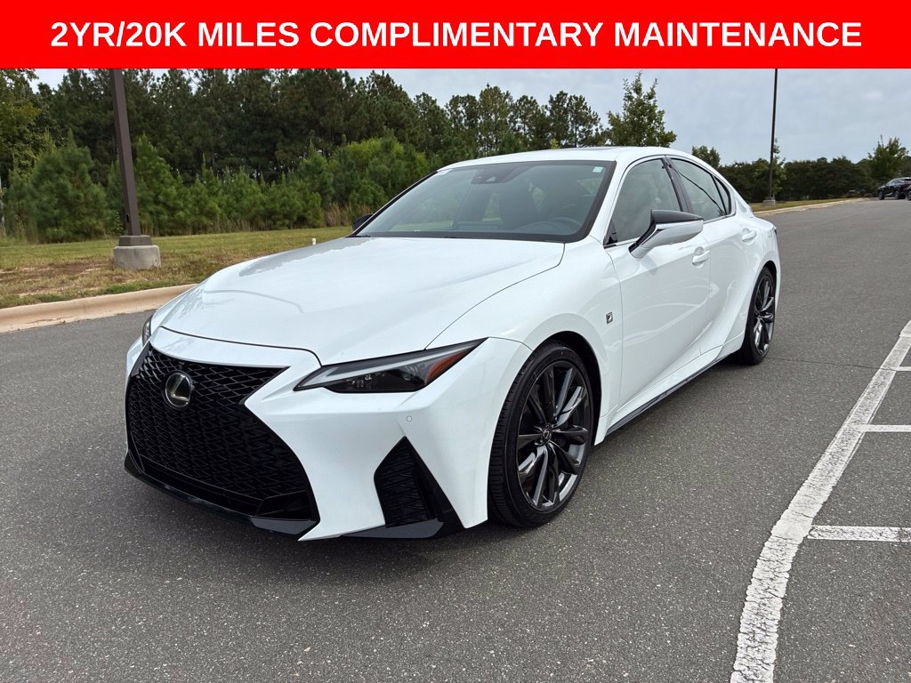 Certified 2023 Lexus IS 350 F Sport w/ Navigation Package RWD image 3
