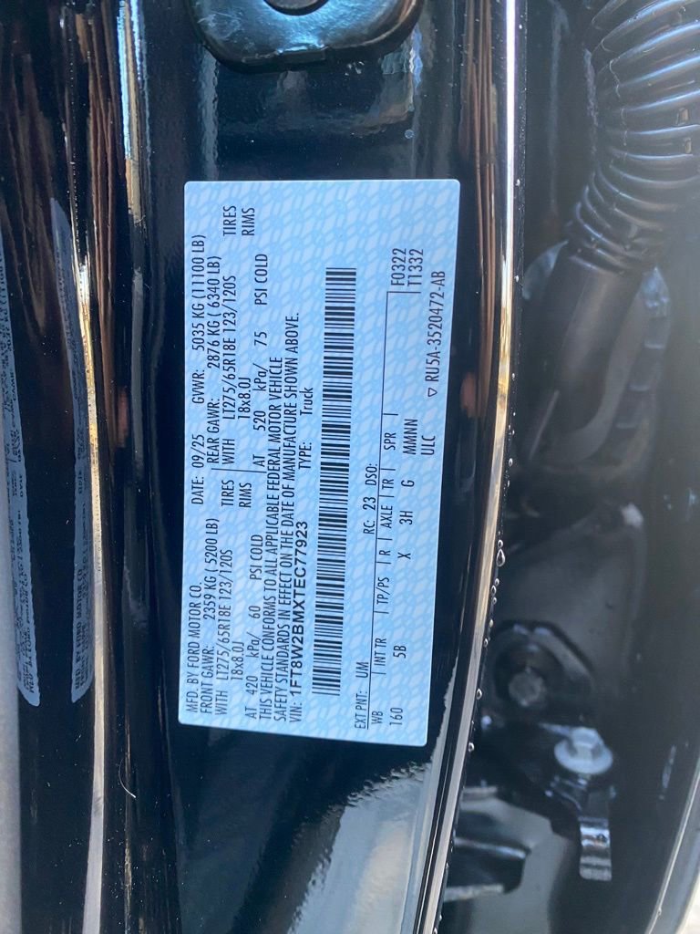 New 2026 Ford F250 Lariat image 15