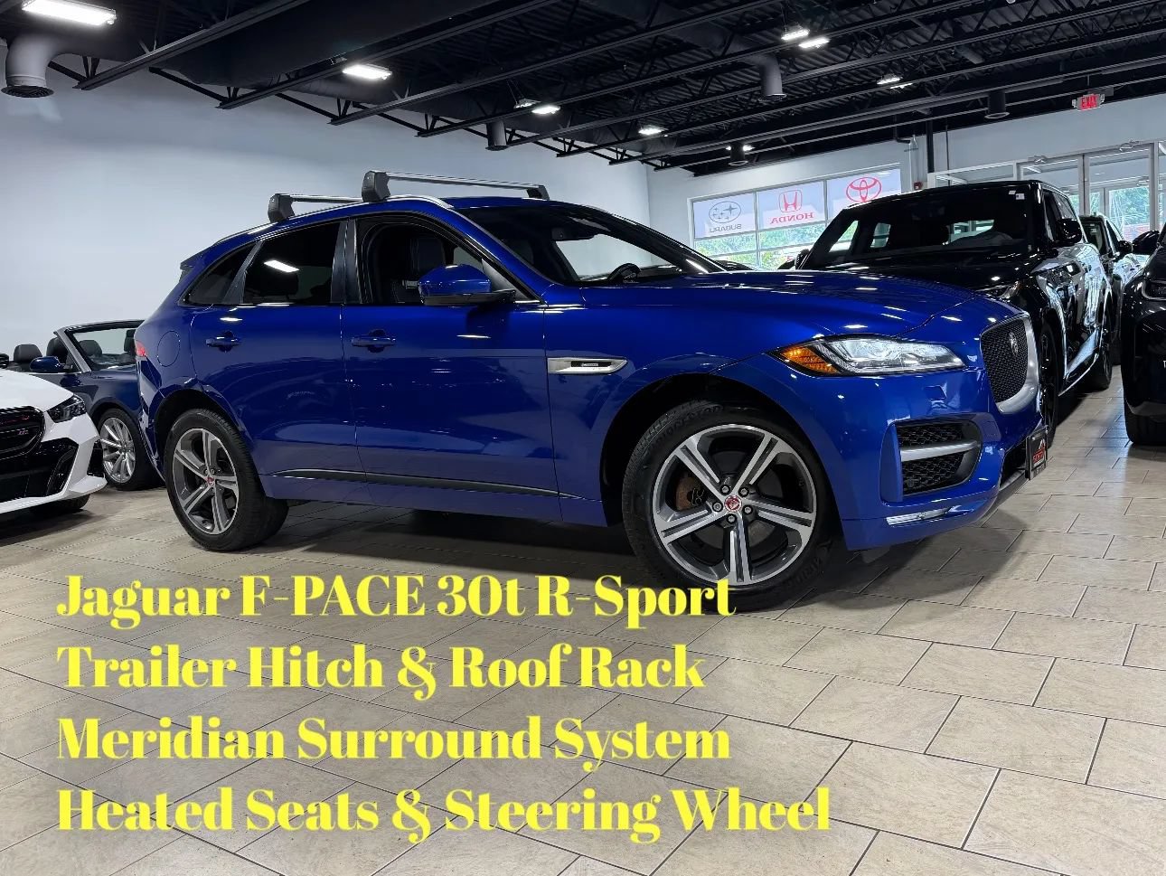 Used 2018 Jaguar F-PACE R-Sport AWD/4WD image 1