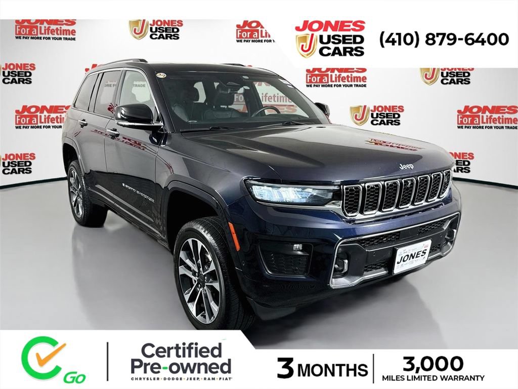 Used 2023 Jeep Grand Cherokee Overland w/ Adv Protech Group III