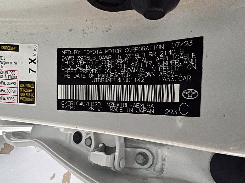 Certified 2023 Toyota Corolla LE w/ Carpet Mat Package (TMS) FWD image 40
