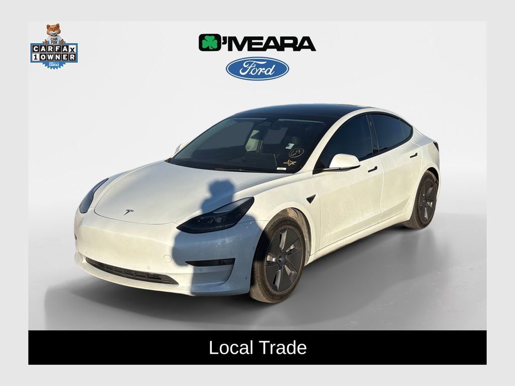 Used 2022 Tesla Model 3 Long Range AWD/4WD image 1