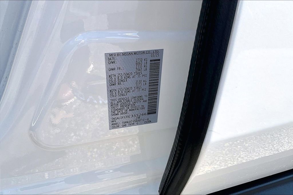 Certified 2025 INFINITI QX60 Luxe w/ Black Edition image 46