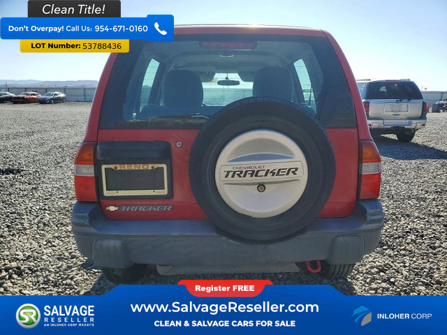 Used 2001 Chevrolet Tracker 4WD image 8