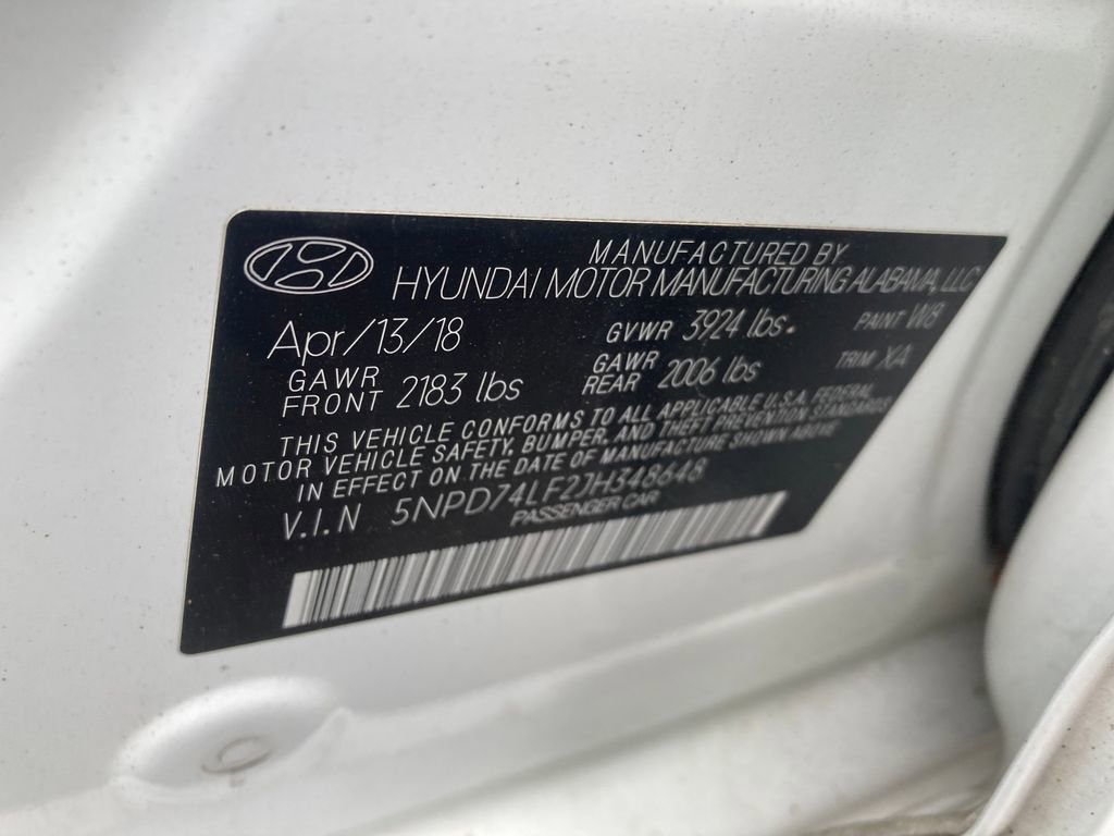 Used 2018 Hyundai Elantra SE image 34