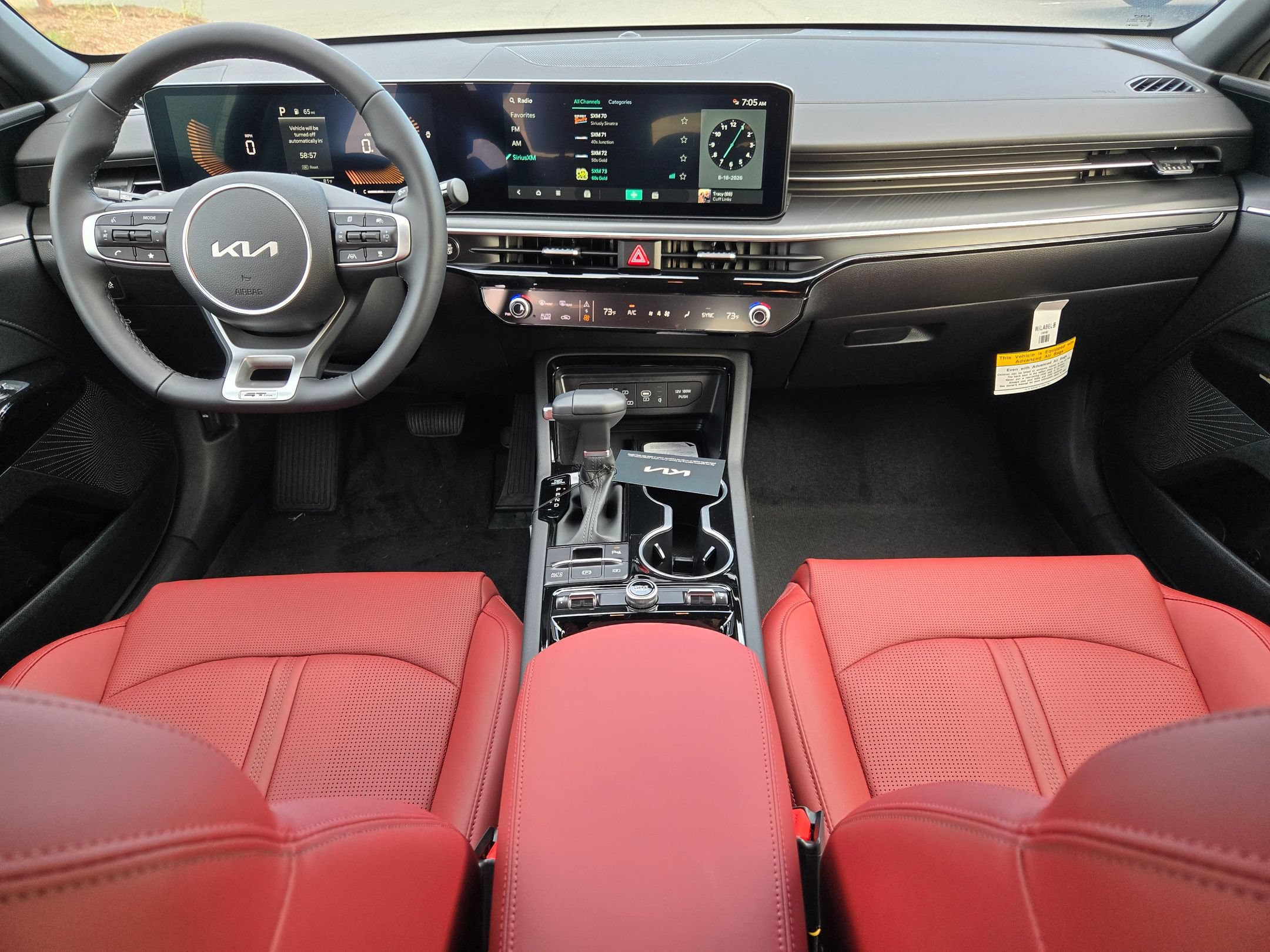New 2026 Kia K5 GT-Line w/ GT-Line Red Interior Package FWD image 9