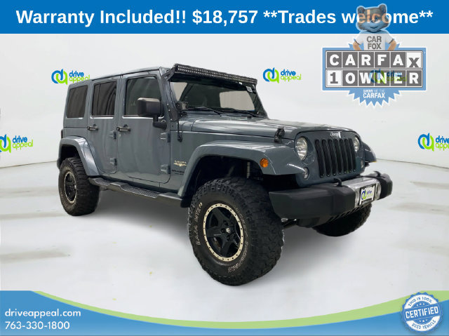 Used 2014 Jeep Wrangler Unlimited Sahara w/ Dual Top Group AWD/4WD image 1