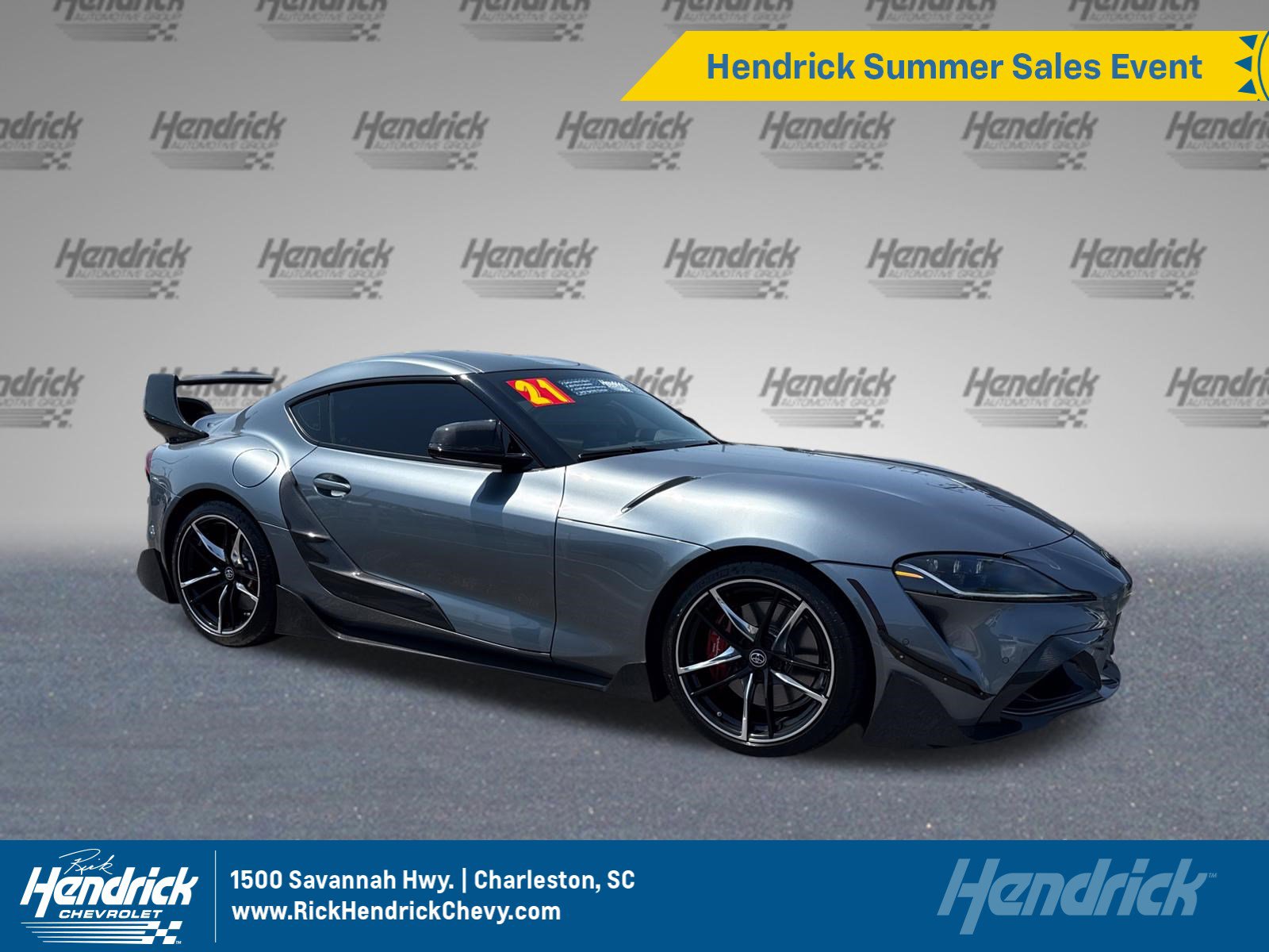 Used 2021 Toyota Supra Premium w/ Driver Assist Package RWD image 1