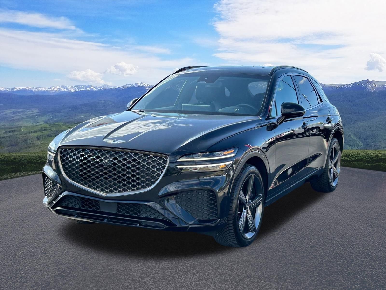 Used 2022 Genesis GV70 3.5T Sport w/ Sport Prestige Package AWD/4WD image 1