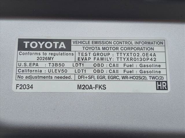 New 2026 Toyota Corolla Cross XLE w/ Convenience Package AWD/4WD image 18