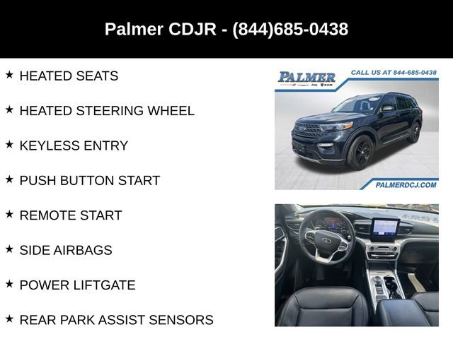 Used 2022 Ford Explorer XLT w/ Equipment Group 202A RWD image 12