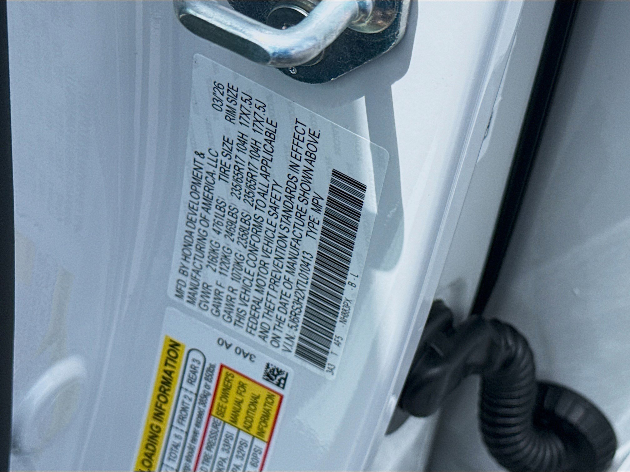 New 2026 Honda CR-V LX image 27