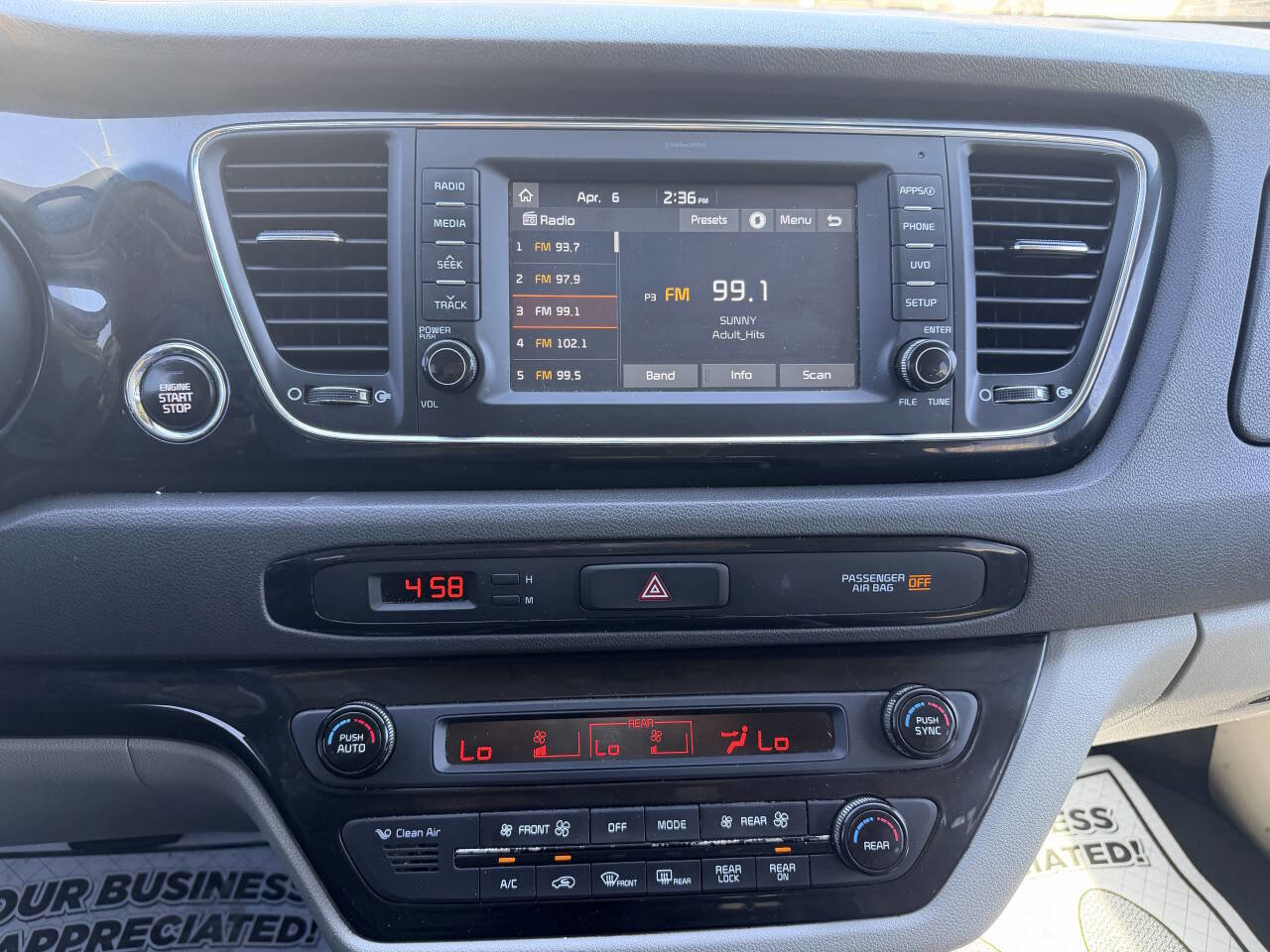 Used 2018 Kia Sedona EX image 38