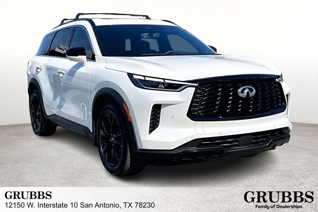 Certified 2025 INFINITI QX60 Luxe w/ Black Edition image 1