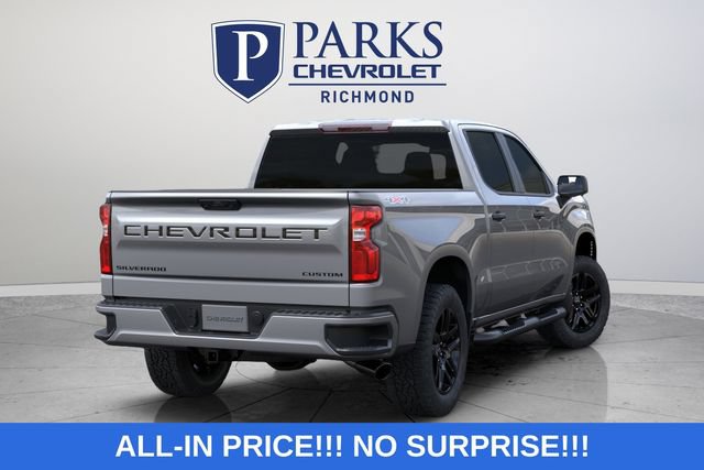 New 2026 Chevrolet Silverado 1500 Custom w/ Turbomax Blackout Package AWD/4WD image 7