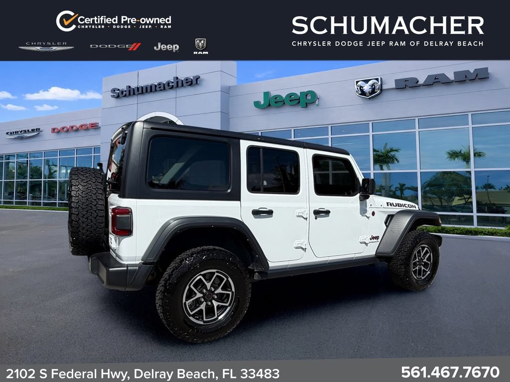 Used 2024 Jeep Wrangler Unlimited Rubicon AWD/4WD image 7