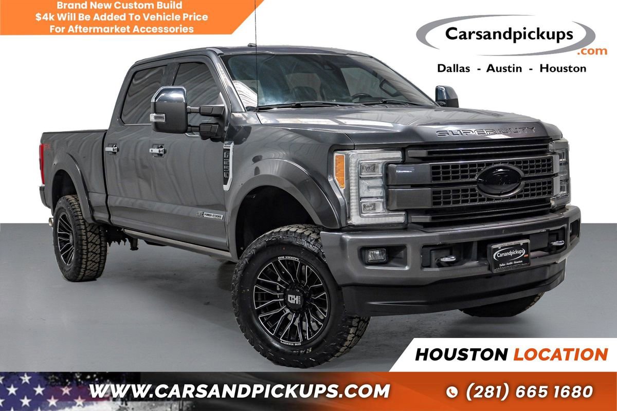 Used 2017 Ford F250 Platinum w/ Platinum Ultimate Package