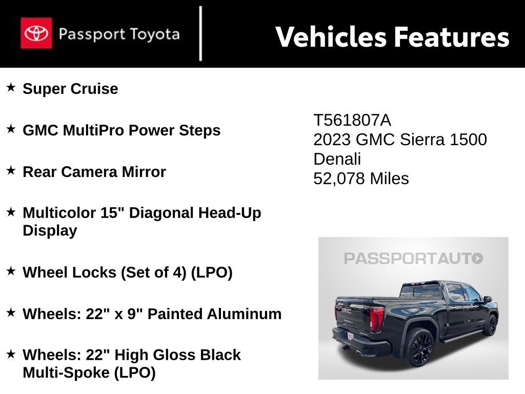 Used 2023 GMC Sierra 1500 Denali AWD/4WD image 11