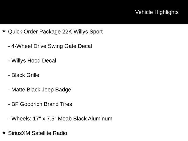 Used 2022 Jeep Wrangler Unlimited Willys image 12