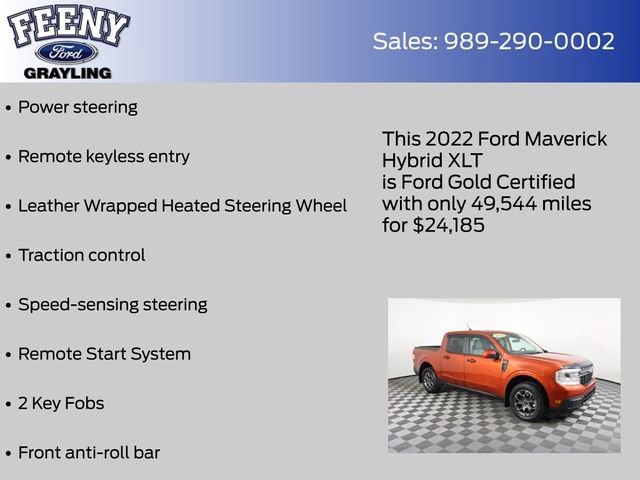 Used 2022 Ford Maverick XLT w/ XLT Luxury Package image 22