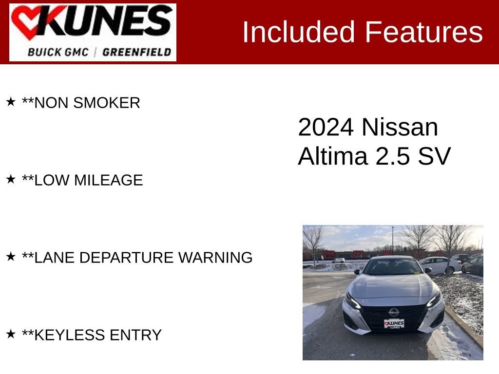 Used 2024 Nissan Altima 2.5 SV image 3