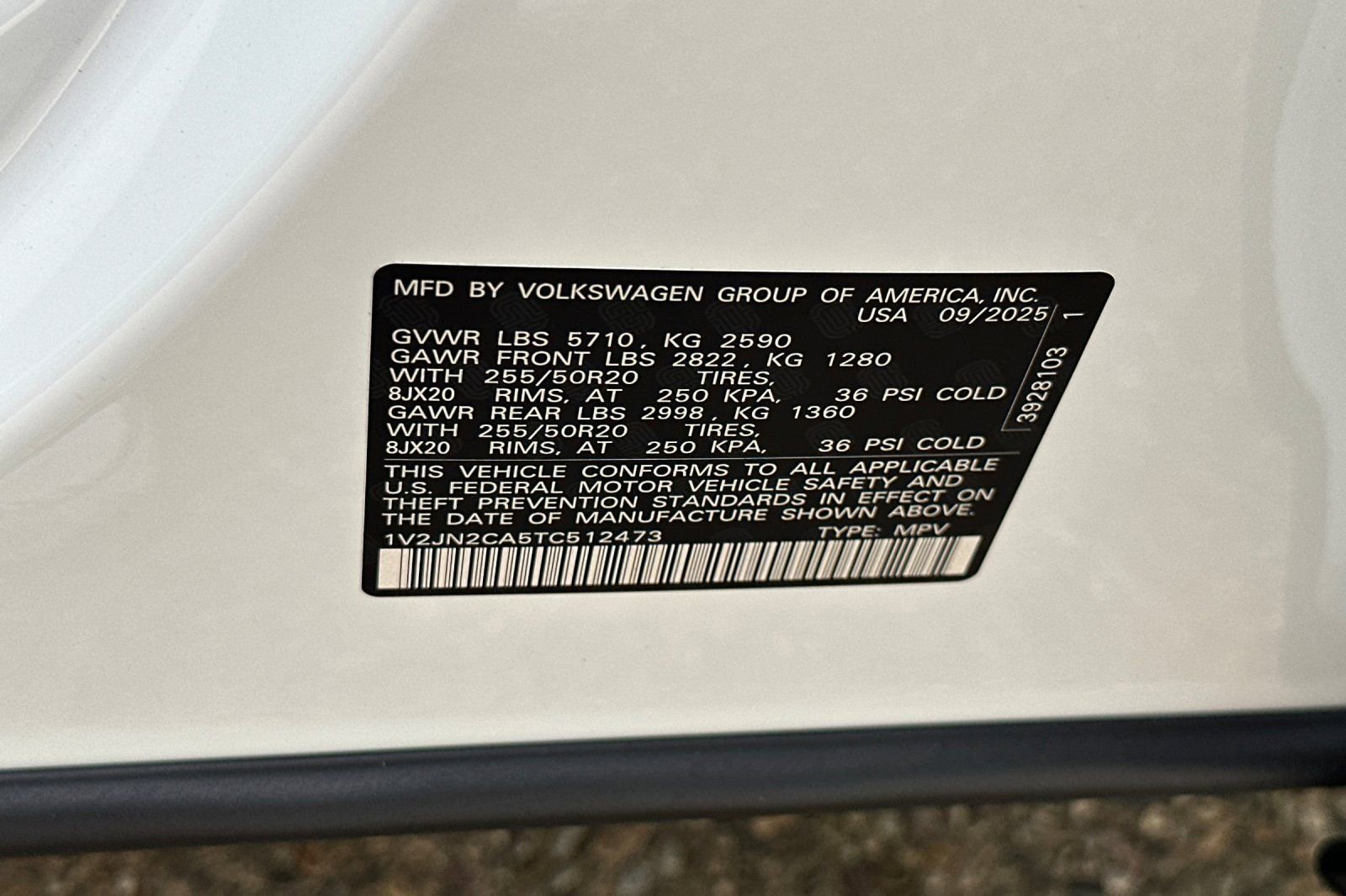 New 2026 Volkswagen Atlas SE image 27