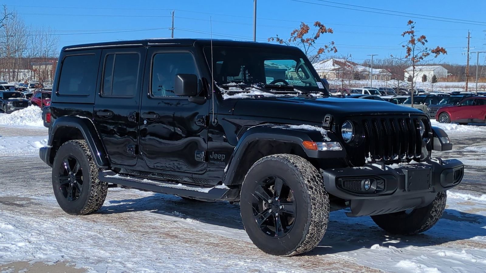 Used 2021 Jeep Wrangler Unlimited Sahara image 9