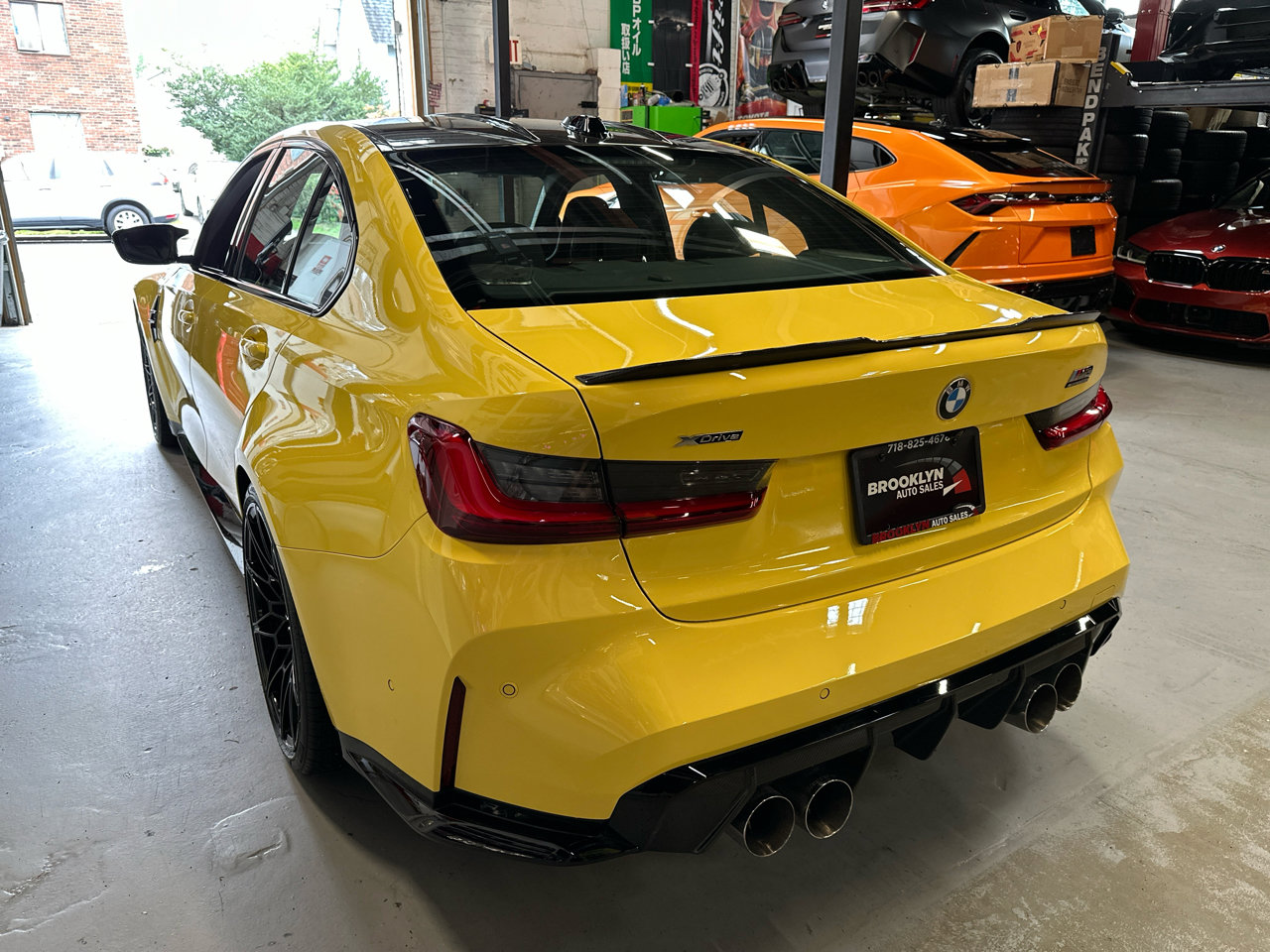Used 2025 BMW M3 Competition w/ M Carbon Exterior Package image 8