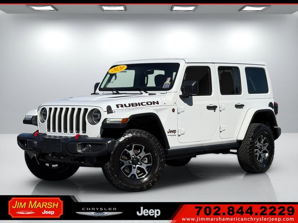 Used 2020 Jeep Wrangler Unlimited Rubicon AWD/4WD image 1