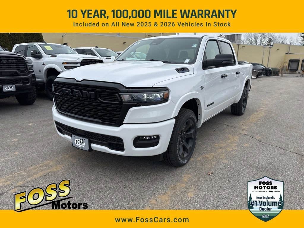 New 2026 RAM 1500 4x4 Crew Cab