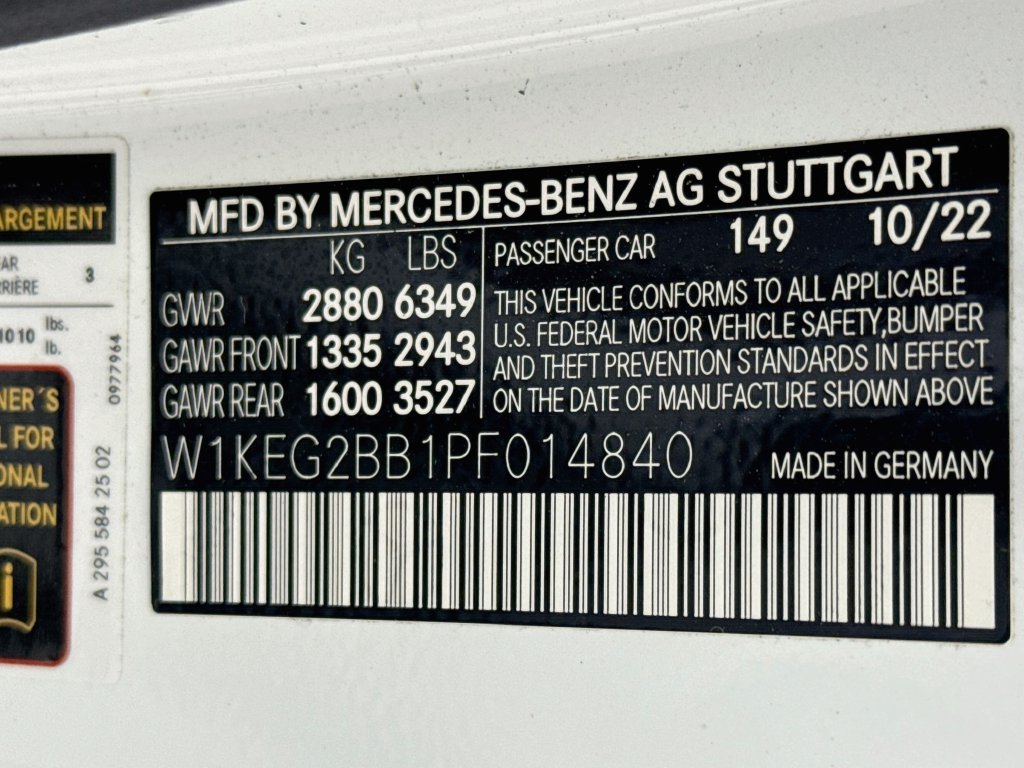 Certified 2023 Mercedes-Benz EQE 350+ Sedan image 33