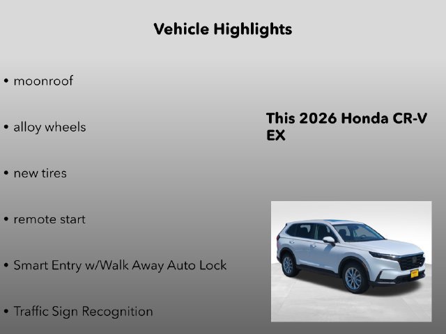 New 2026 Honda CR-V EX image 15