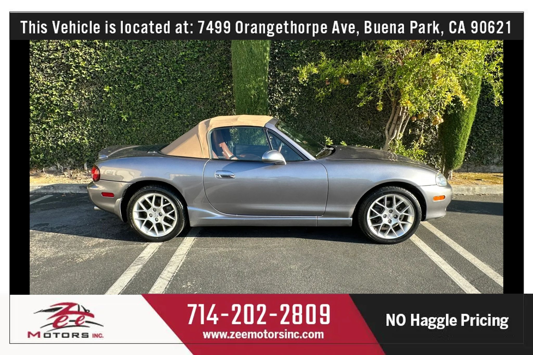 Used 2002 MAZDA MX-5 Miata SE RWD image 5