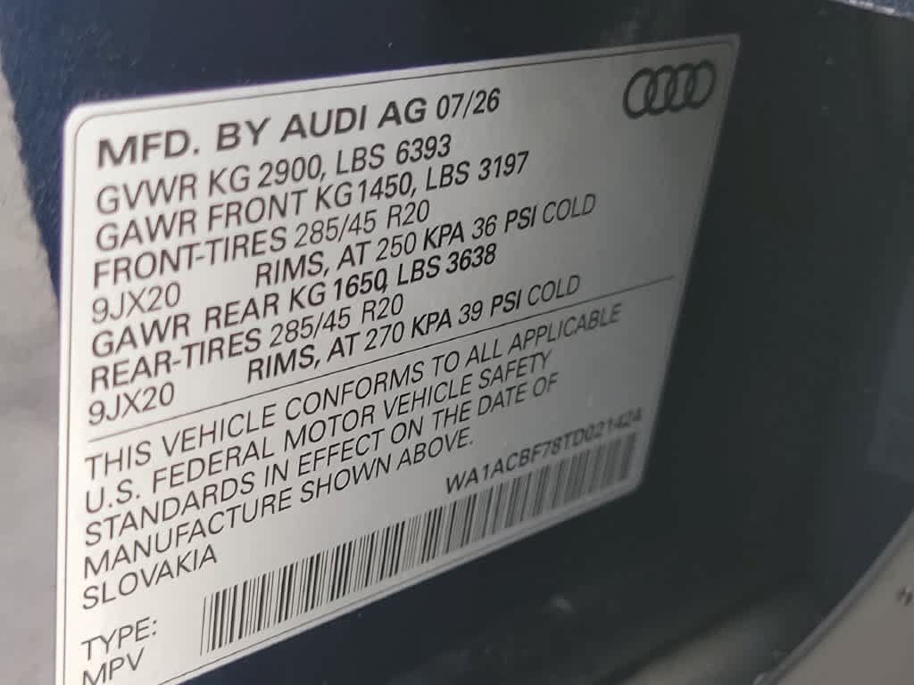 New 2026 Audi Q7 2.0T Premium AWD/4WD image 29