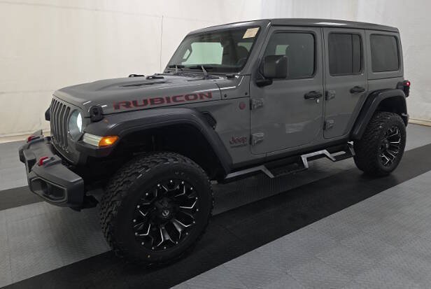 Used 2019 Jeep Wrangler Unlimited Rubicon w/ Uconnect 4C Nav & Sound Group AWD/4WD video 1