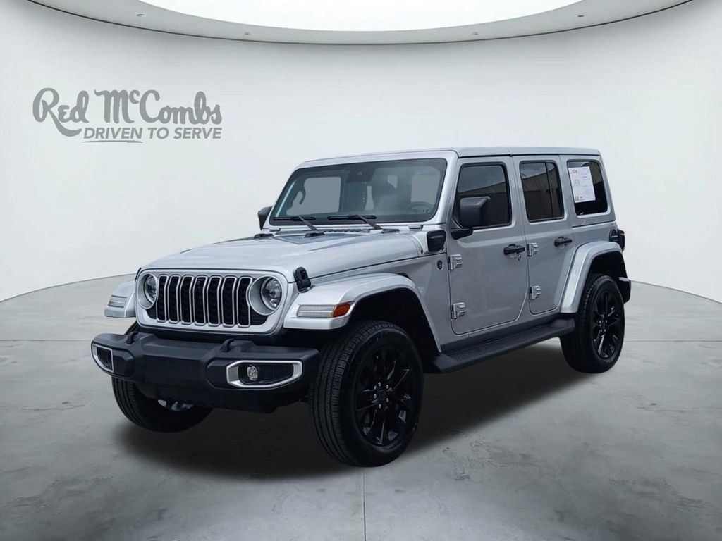 Used 2024 Jeep Wrangler Unlimited Sahara w/ Technology Group AWD/4WD 360° Tour