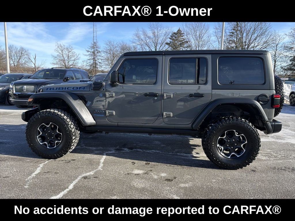 Used 2022 Jeep Wrangler Unlimited Rubicon 4xe w/ Cold Weather Group AWD/4WD image 2