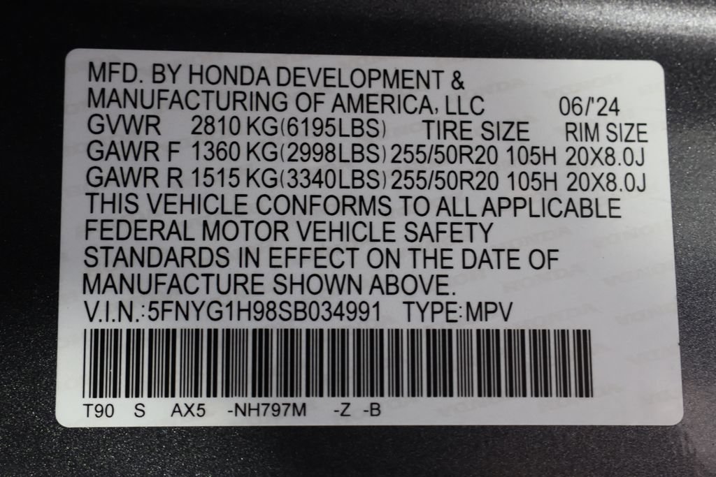 Used 2025 Honda Pilot Black Edition image 33