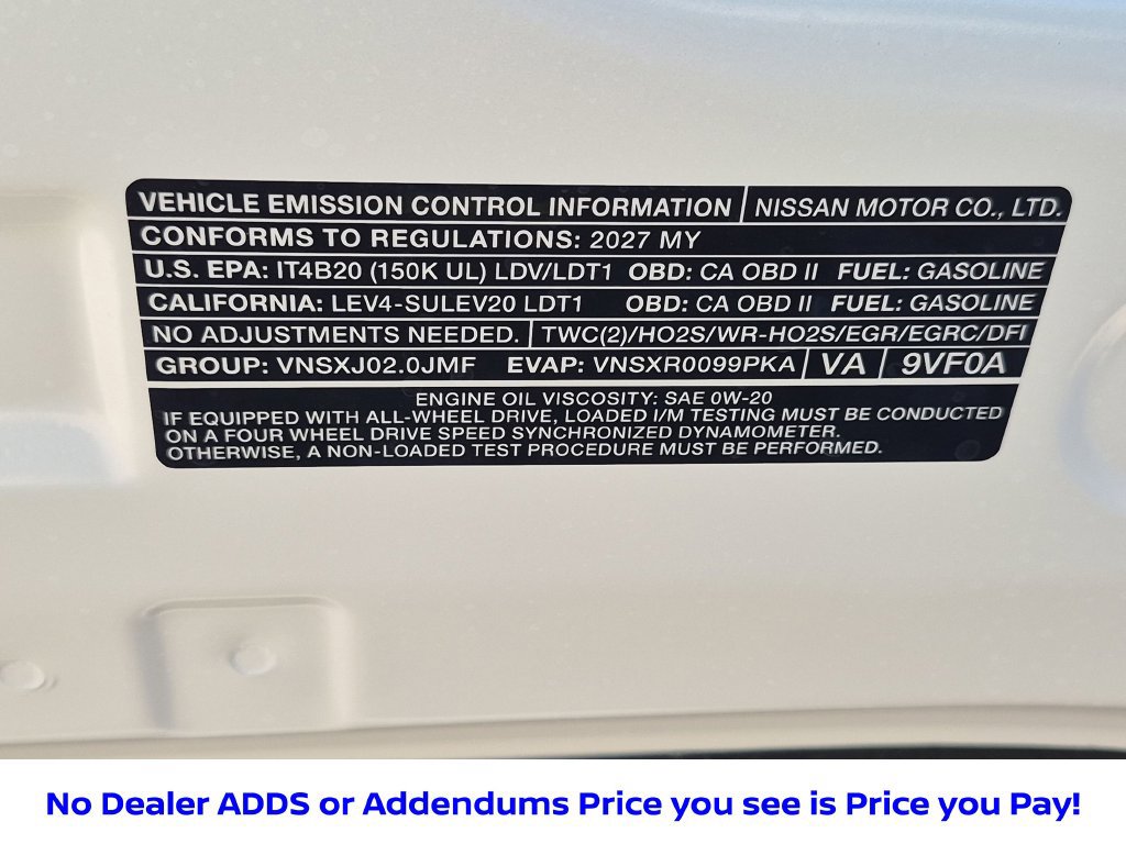 New 2027 Nissan Kicks SR w/ SR Premium Package AWD/4WD image 43