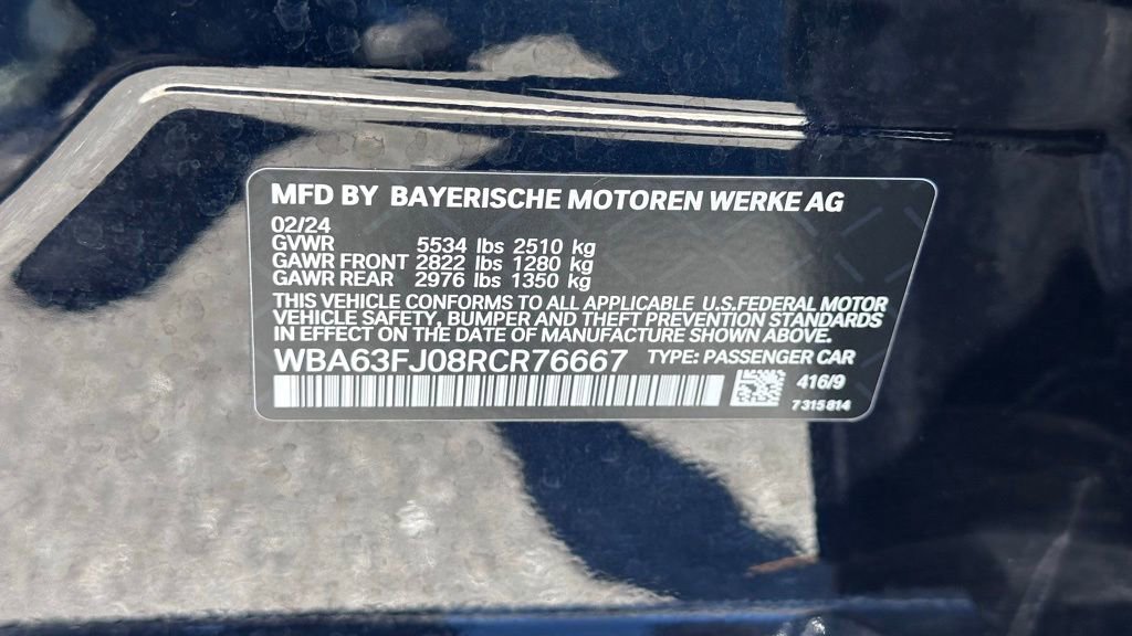 Certified 2024 BMW 540i xDrive w/ Executive Package AWD/4WD image 21