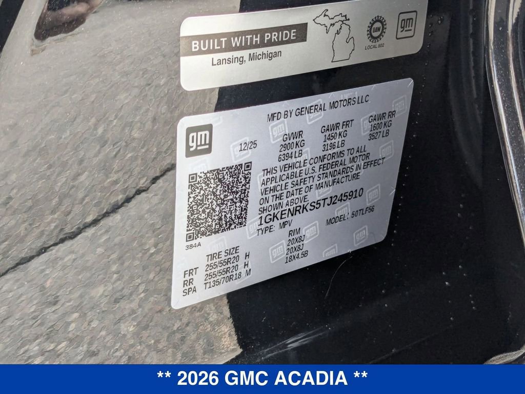 New 2026 GMC Acadia Denali w/ Super Cruise Package image 41